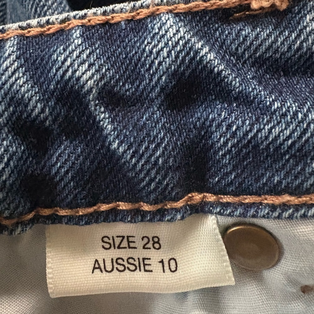 Rolla's Chicago denim maxi skirt in blue. size 28 - Picture 8 of 8